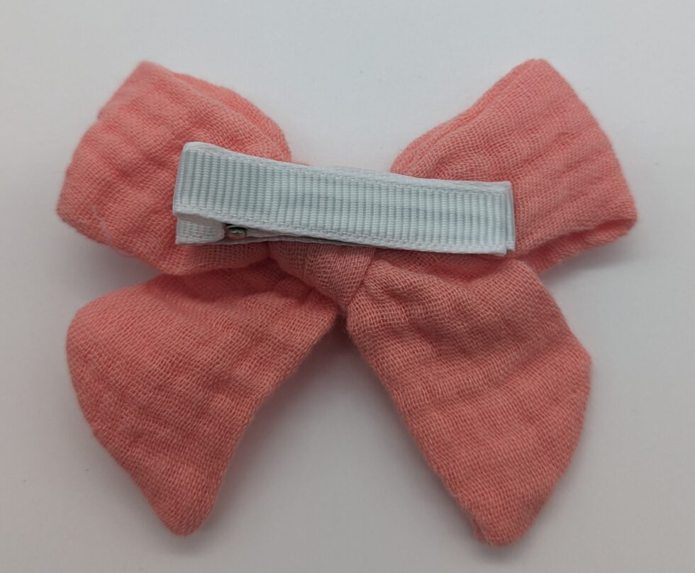 Barrettes filles bébé enfants tissu nœuds