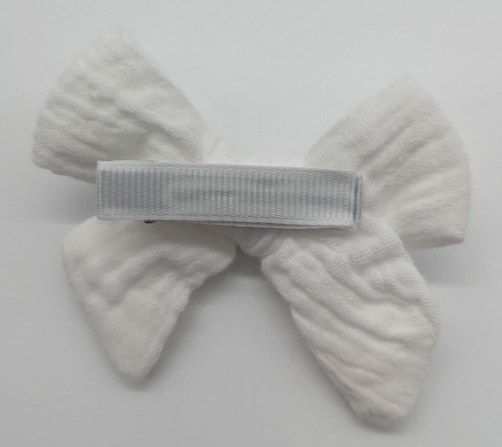 Barrettes filles bébé enfants tissu nœuds