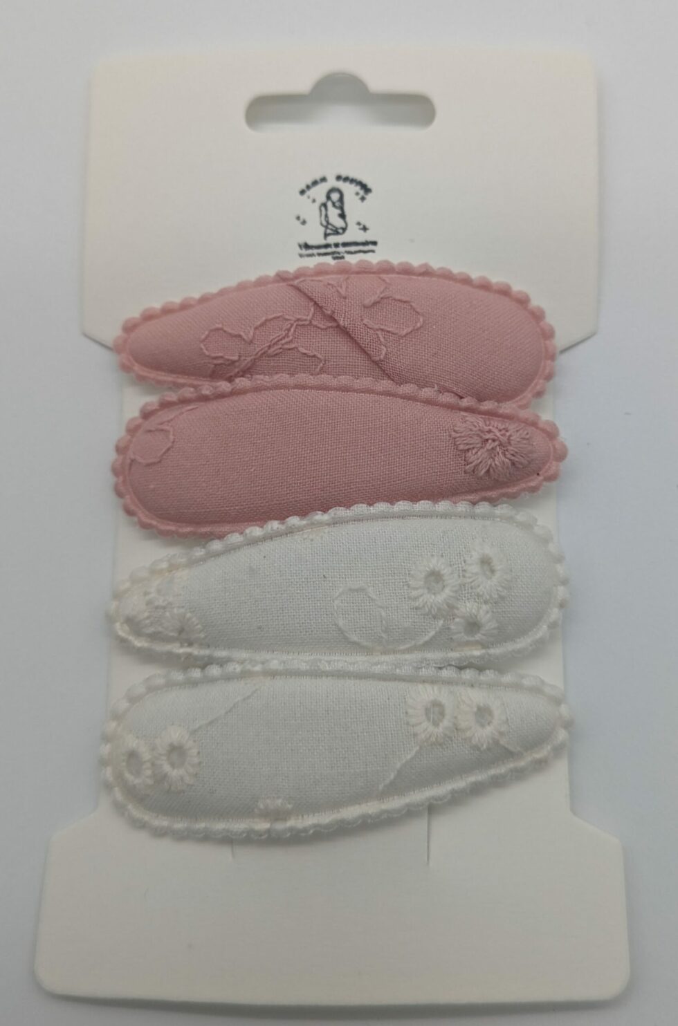 Barrettes filles bébé enfants tissu