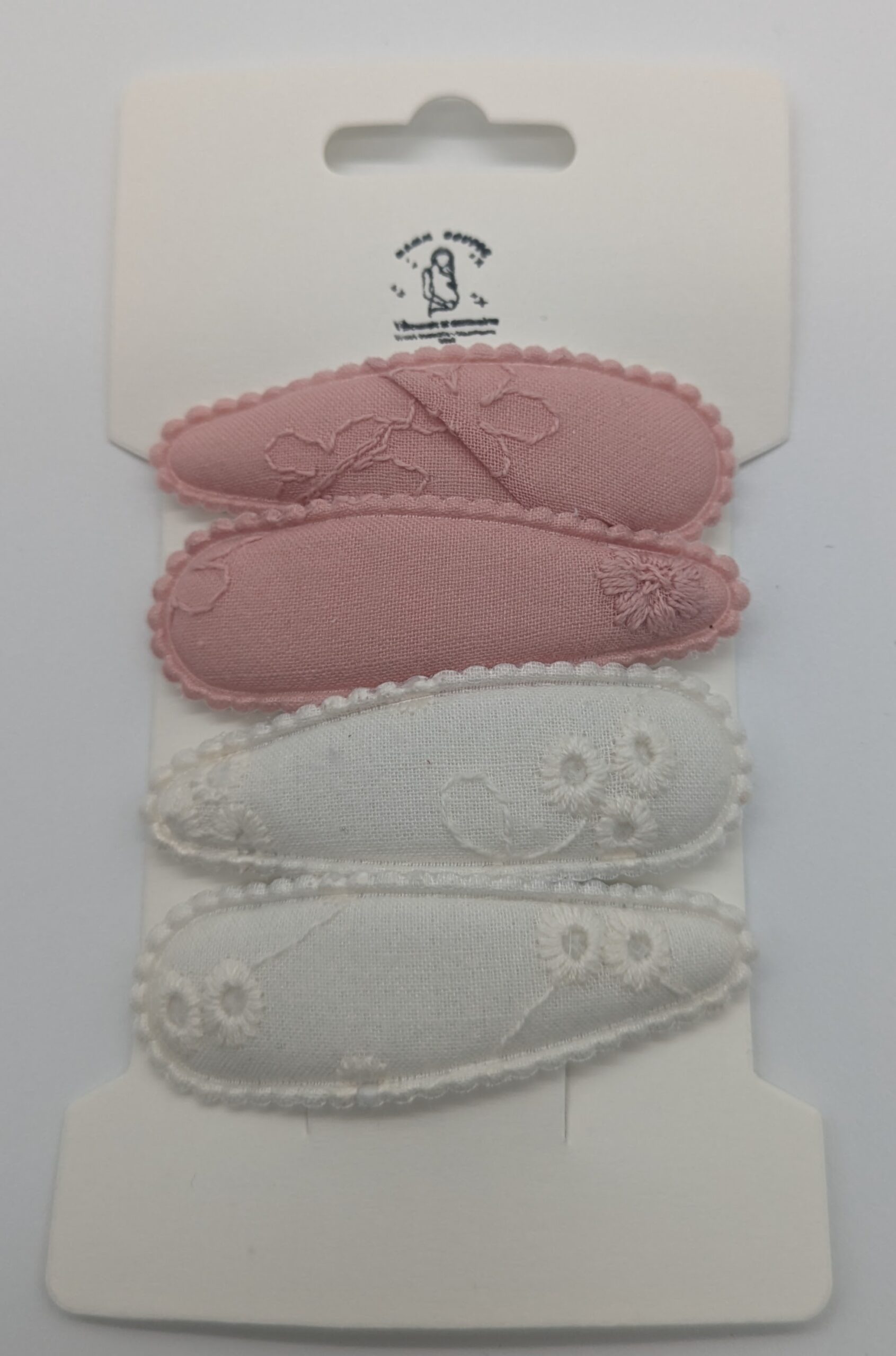 Barrettes filles bébé enfants tissu