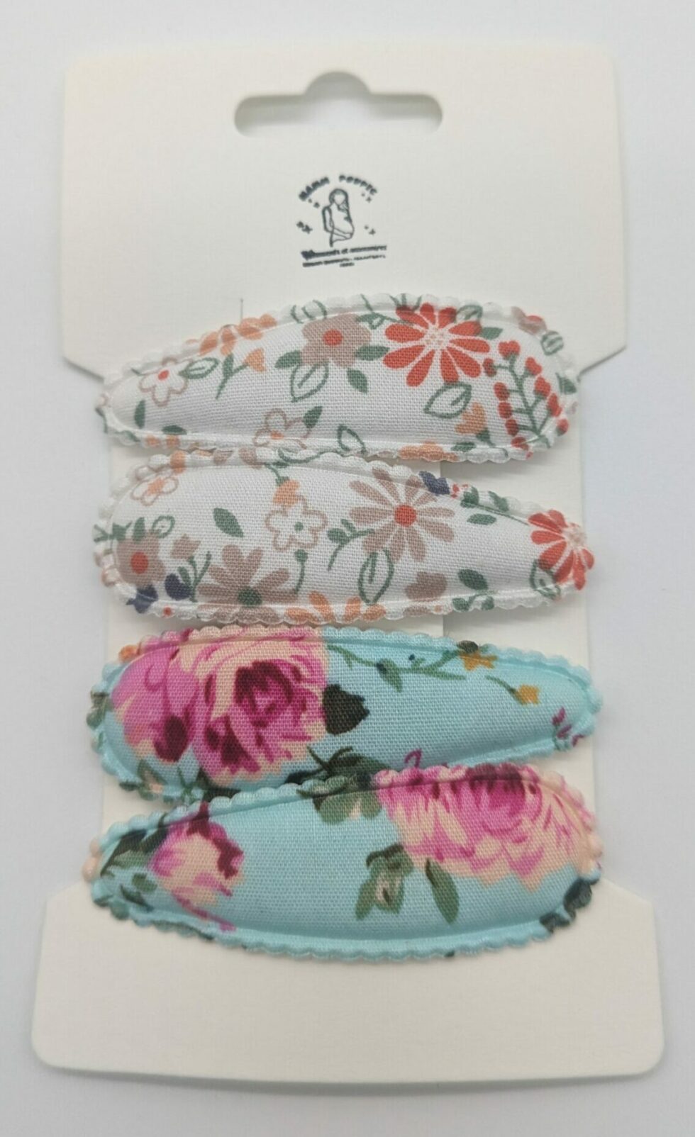 Barrettes filles bébé enfants tissu