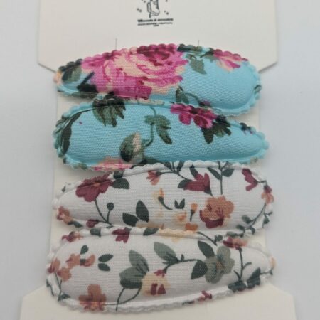 Barrettes filles bébé enfants tissu