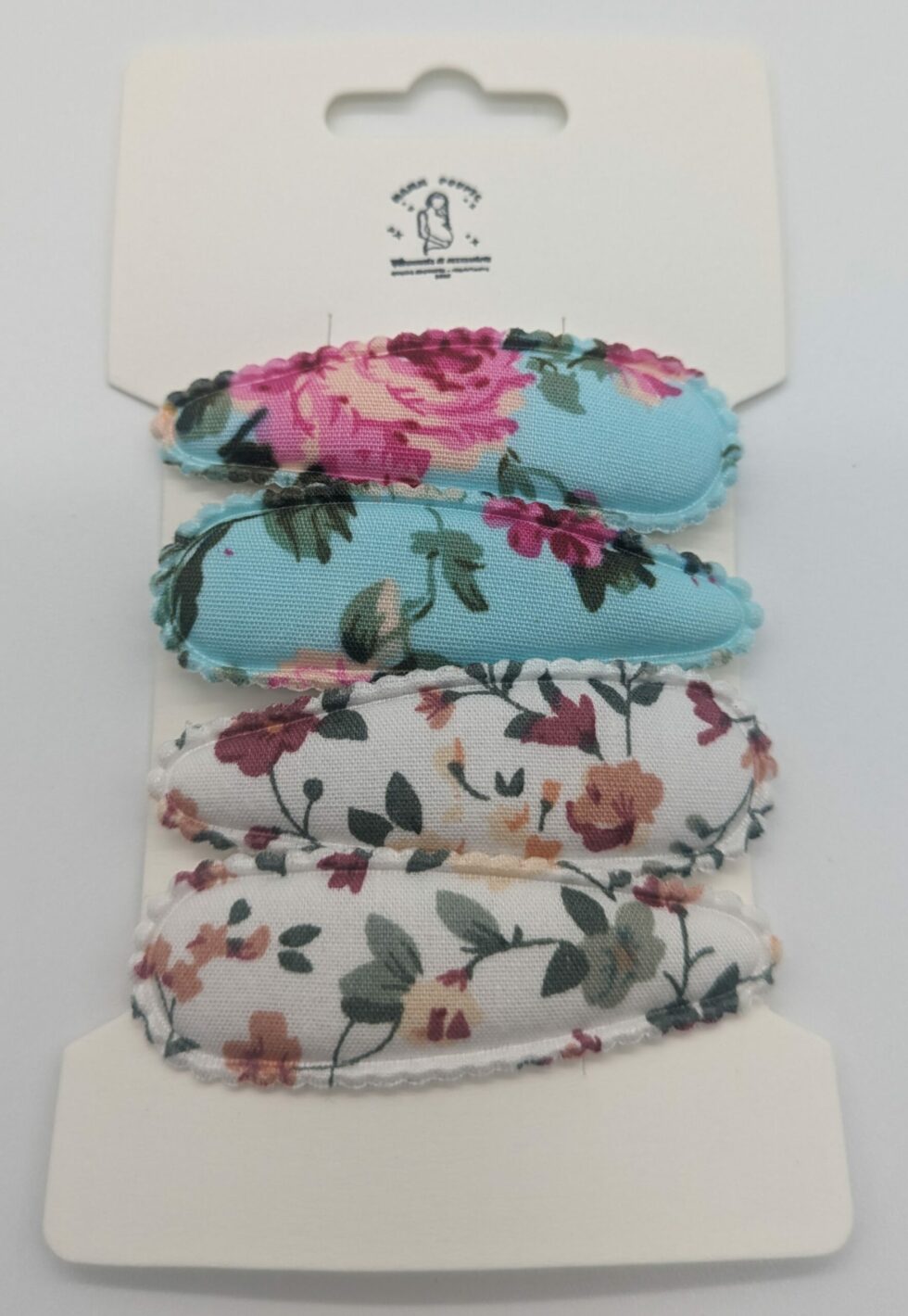 Barrettes filles bébé enfants tissu