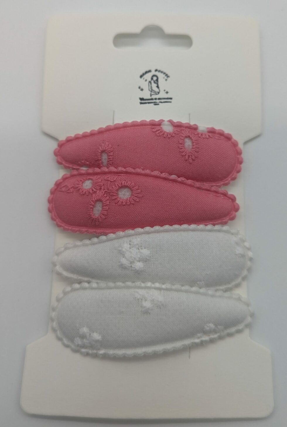 Barrettes filles bébé enfants tissu