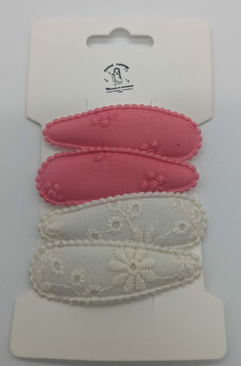 Barrettes filles bébé enfants tissu