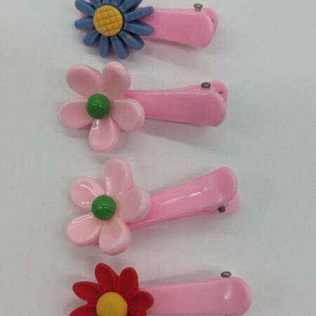 Barrettes filles bébé enfants fleur