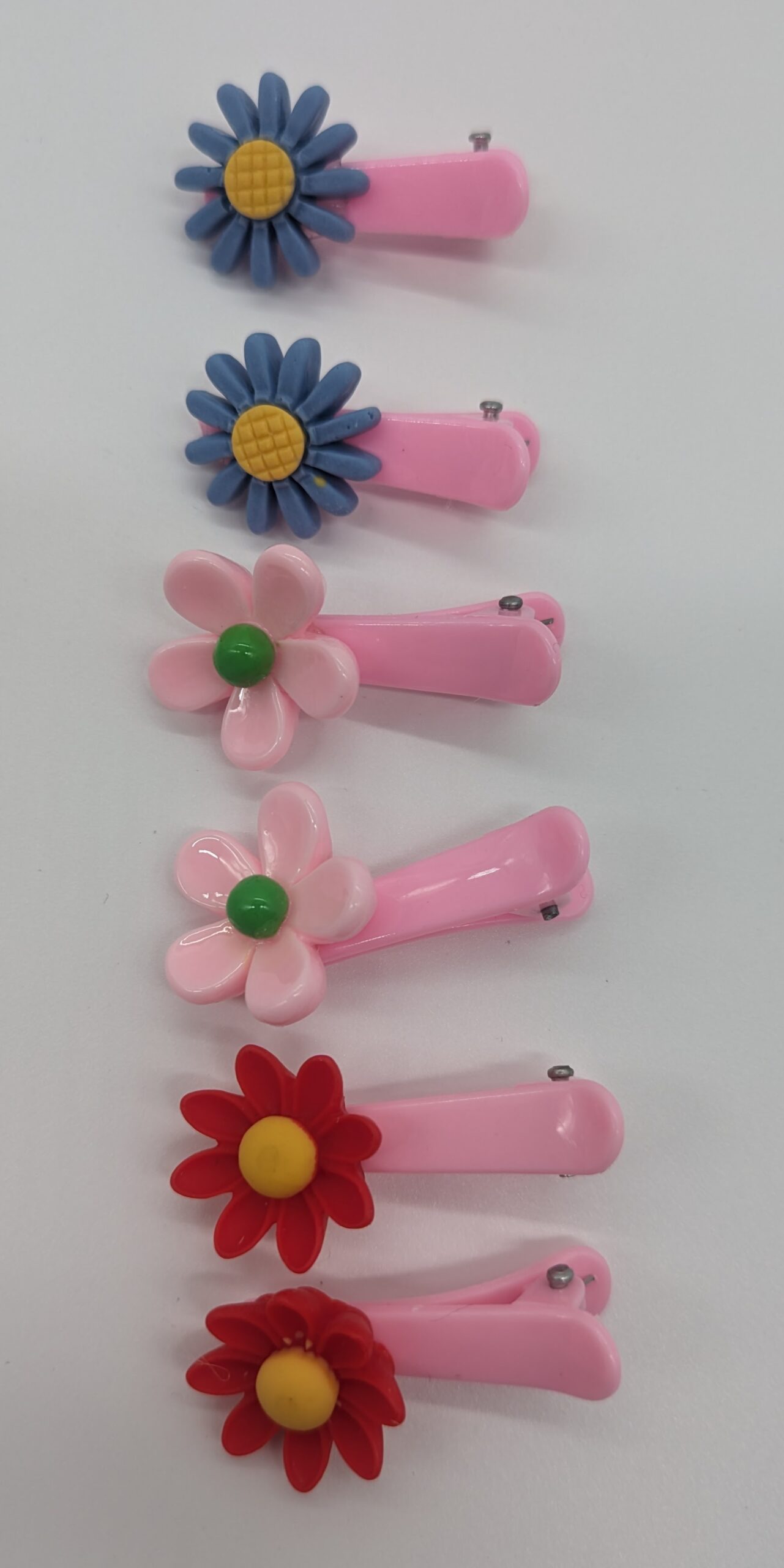 Barrettes filles bébé enfants fleur