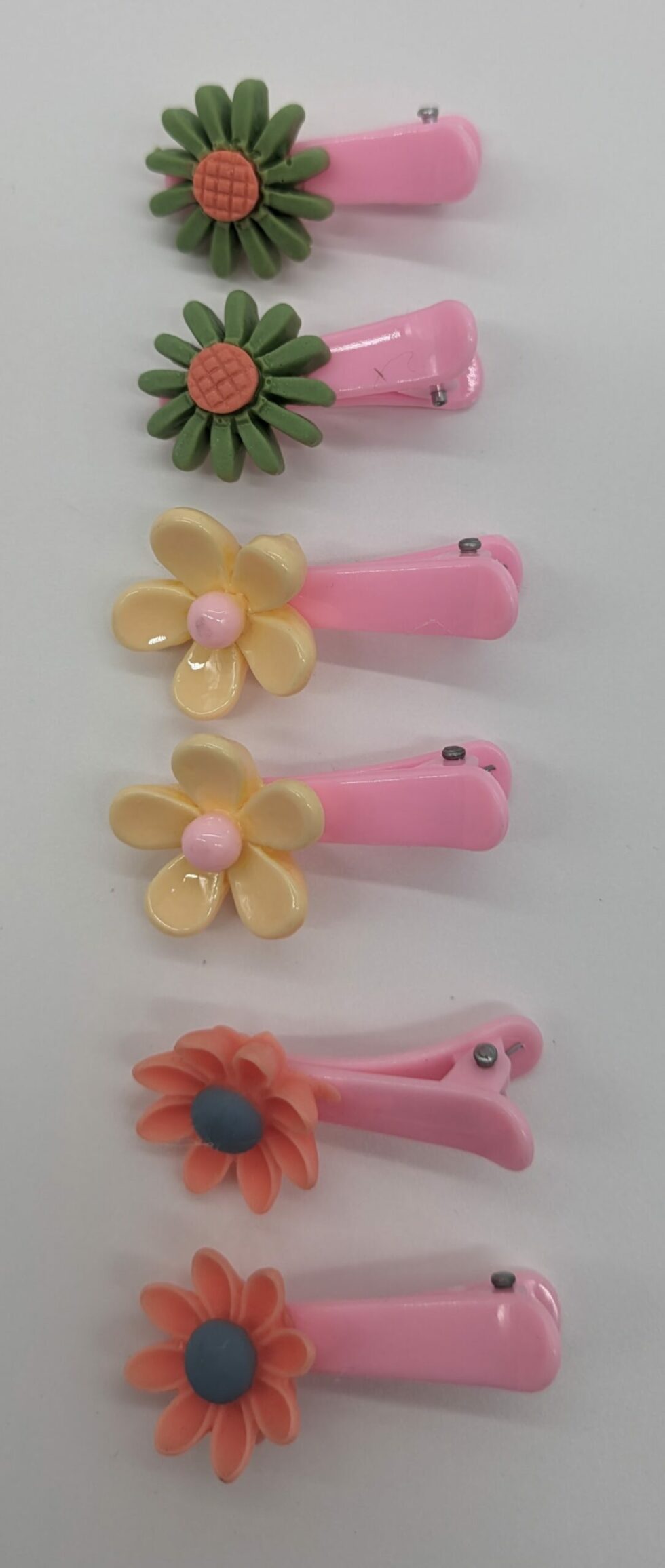 Barrettes filles bébé enfants fleur