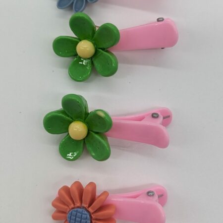 Barrettes filles bébé enfants fleur