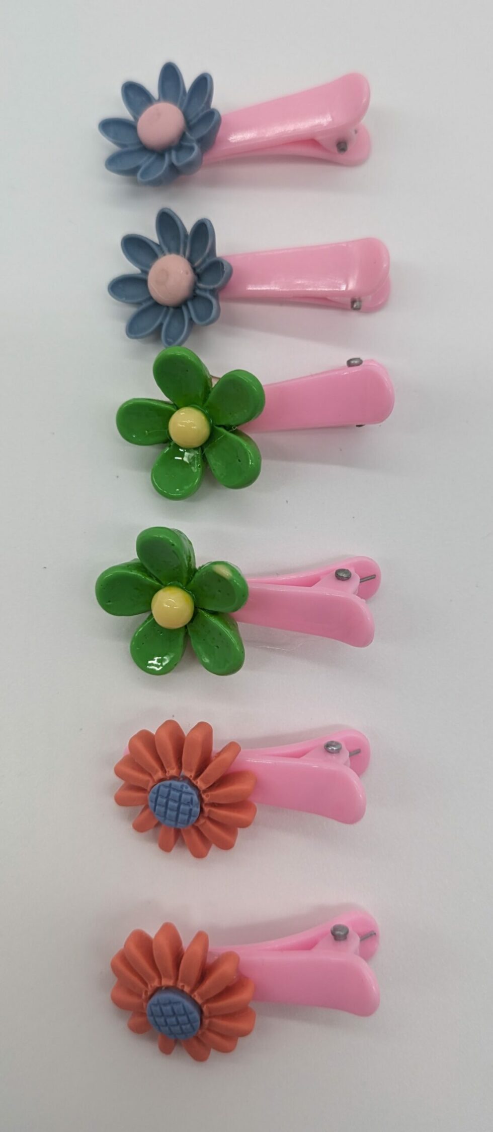 Barrettes filles bébé enfants fleur