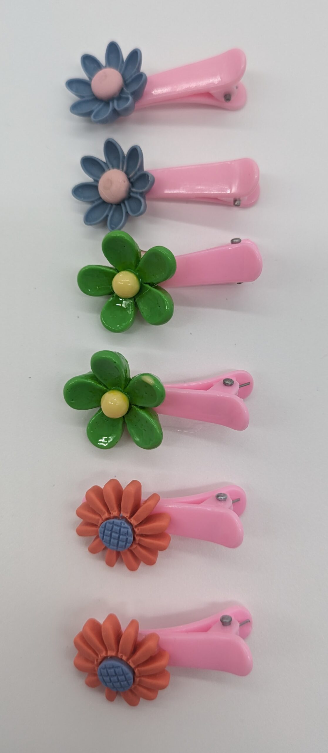 Barrettes filles bébé enfants fleur