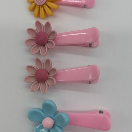 Barrettes filles bébé enfants fleur