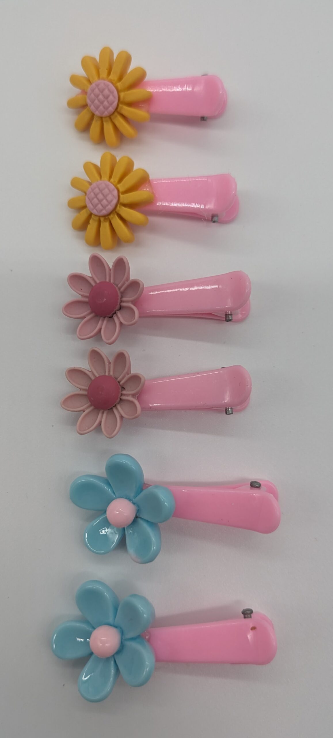 Barrettes filles bébé enfants fleur